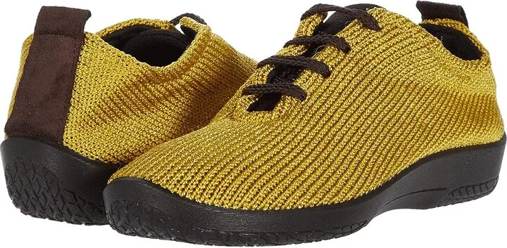 Arcopedico LS Women's Lace up casual Shoes Mustard : EU 37 (US Women's 6.5) M