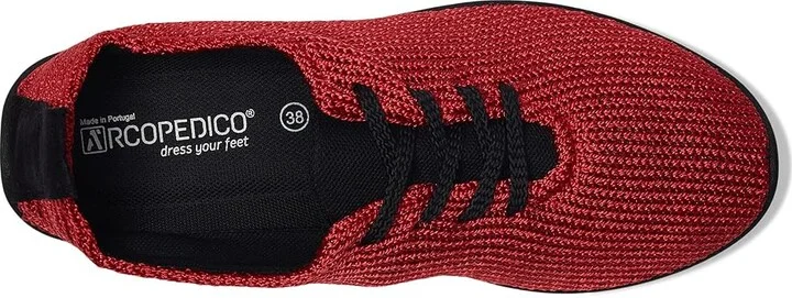 Arcopedico LS Women's Lace up casual Shoes Red : EU 36 (US Women's 5.5-6) M, Synthetic/Textile - Image 3