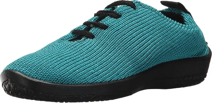 Arcopedico LS Women's Lace up casual Shoes Turquoise : EU 36 (US Women's 5.5-6) M, Synthetic/Textile - Image 2