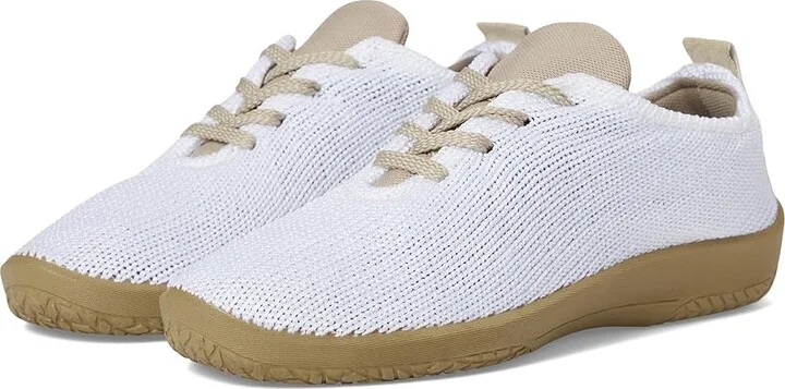 Arcopedico LS Women's Lace up casual Shoes White : EU 35 (US Women's 4.5-5) M, Synthetic/Textile