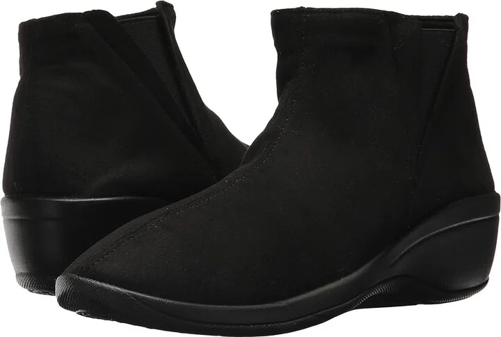 Arcopedico Luana Women's Shoes Black Faux Suede : EU 36 (US Women's 5.5-6) M, Synthetic
