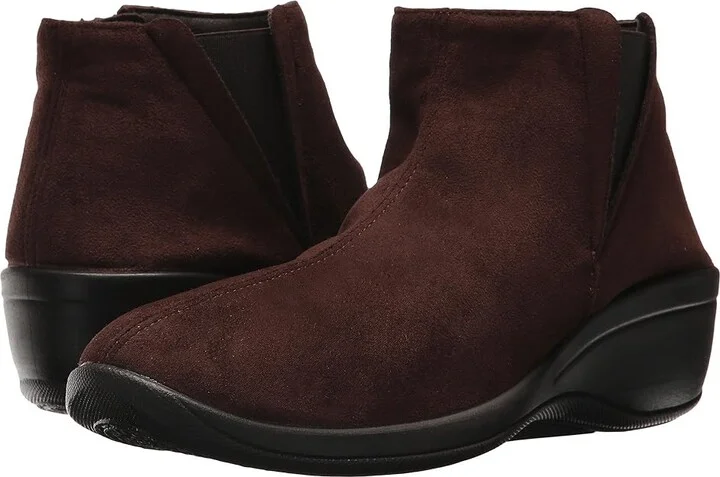 Brown Faux Suede