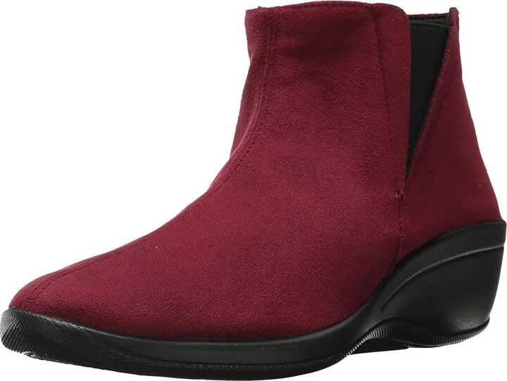 Arcopedico Luana Women's Shoes Burgundy Faux Suede : EU 36 (US Women's 5.5-6) M, Synthetic - Image 2
