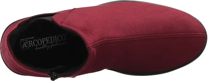 Arcopedico Luana Women's Shoes Burgundy Faux Suede : EU 36 (US Women's 5.5-6) M, Synthetic - Image 3