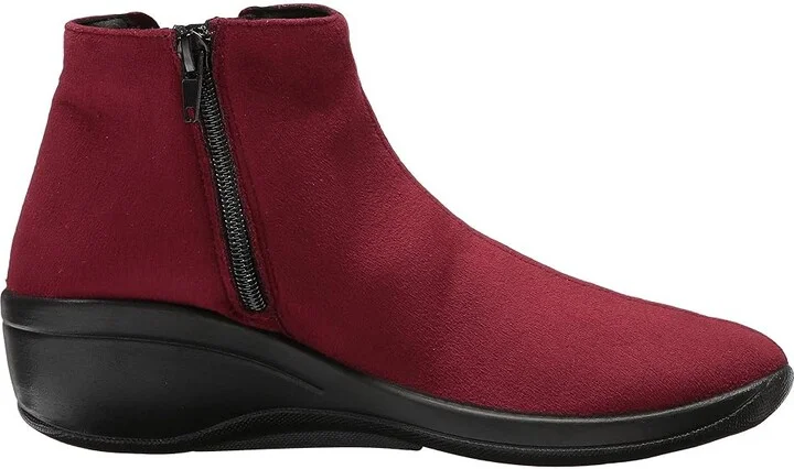 Arcopedico Luana Women's Shoes Burgundy Faux Suede : EU 36 (US Women's 5.5-6) M, Synthetic - Image 8
