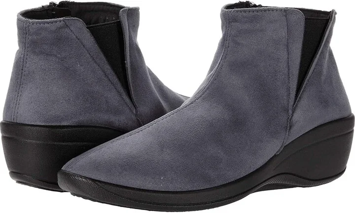 Arcopedico Luana Women's Shoes Grey Suede : EU 38 (US Women's 7.5-8) M
