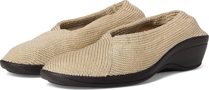 Arcopedico Mailu Women's Shoes Beige : EU 37 (US Women's 6.5-7) M, Textile