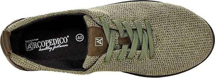 Arcopedico Net 3 Women's Shoes Khaki : EU 36 (US Women's 5.5-6) M, Textile - Image 2