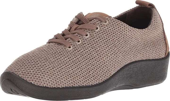 Arcopedico Net 3 Women's Shoes Taupe : EU 37 (US Women's 6.5) M, Textile - Image 2