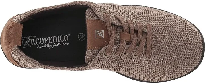Arcopedico Net 3 Women's Shoes Taupe : EU 37 (US Women's 6.5) M, Textile - Image 3