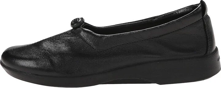 Arcopedico New Queen II Women's Slip on Shoes Black : EU 35 (US Women's 4.5-5) M, Leather - Image 7