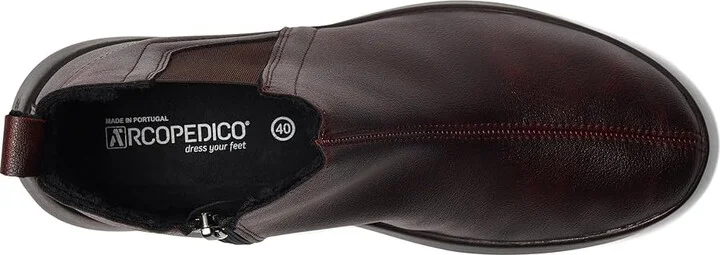 Arcopedico Rago Women's Boots Bordeaux : EU 38 (US Women's 7.5-8) M, Faux Fur - Image 2
