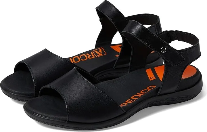 Arcopedico Rapa Nui Women's Shoes Black Leather : EU 37 (US Women's 6.5) M