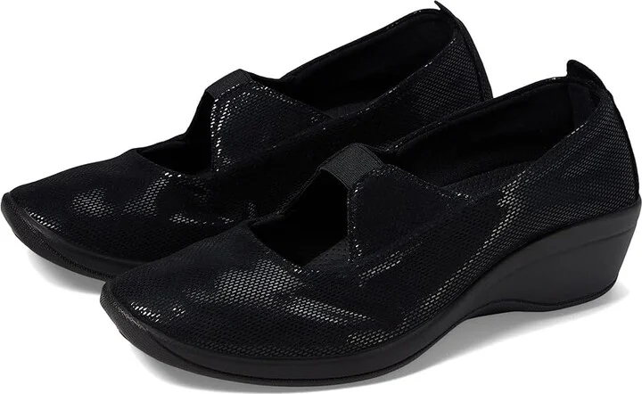 Arcopedico Seina Women's Shoes Black Kaleidos : EU 36 (US Women's 5.5-6) M, Synthetic