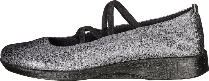 Arcopedico Vegas Women's Flat Shoes Pewter : EU 43 (US Women's 12) M, Leather - Image 7