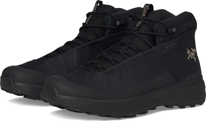Arc'teryx Kopec Mid GTX Women's Climbing Shoes Black/Black 1 : 6 B - Medium, Rubber