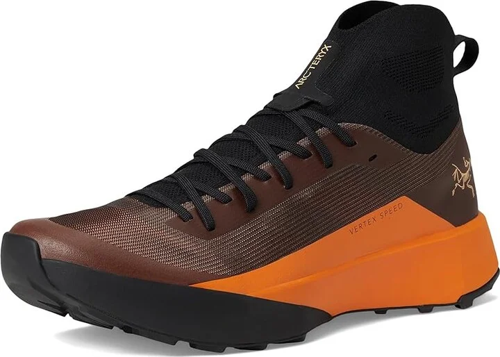 Arc'teryx Vertex Speed Men's Climbing Shoes Ginger/Verve : 12 D - Medium, Synthetic - Image 5