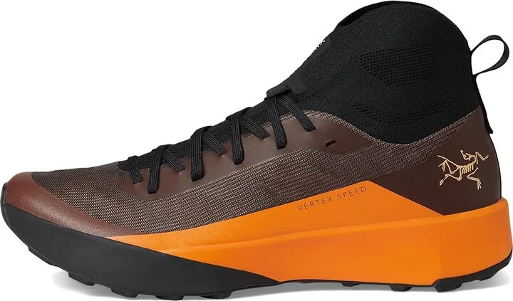 Arc'teryx Vertex Speed Men's Climbing Shoes Ginger/Verve : 12 D - Medium, Synthetic - Image 6
