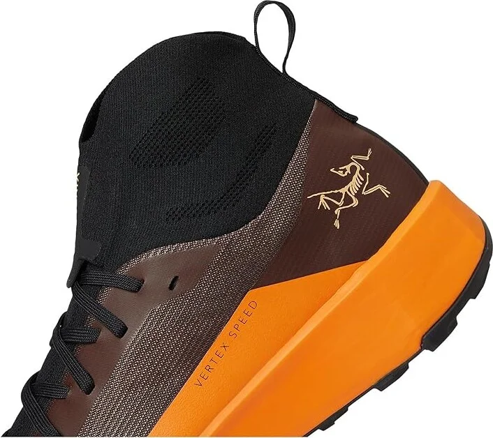 Arc'teryx Vertex Speed Men's Climbing Shoes Ginger/Verve : 12 D - Medium, Synthetic - Image 7