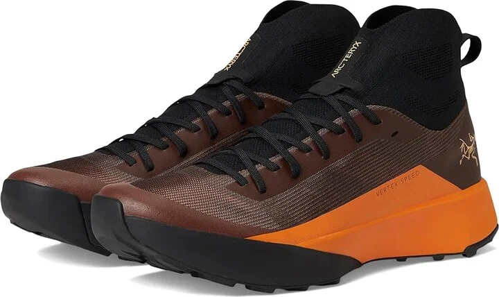 Arc'teryx Vertex Speed Men's Climbing Shoes Ginger/Verve : 12 D - Medium, Synthetic