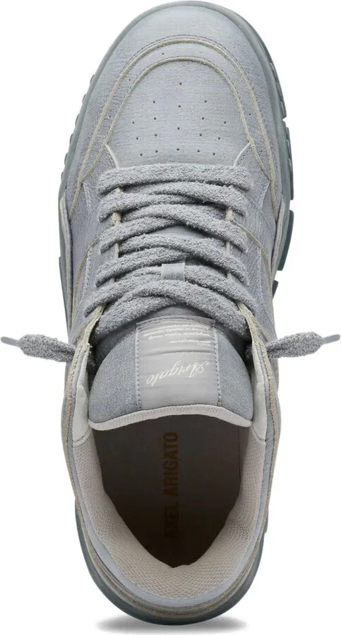 Are Lo leather panelled sneakers - Image 3