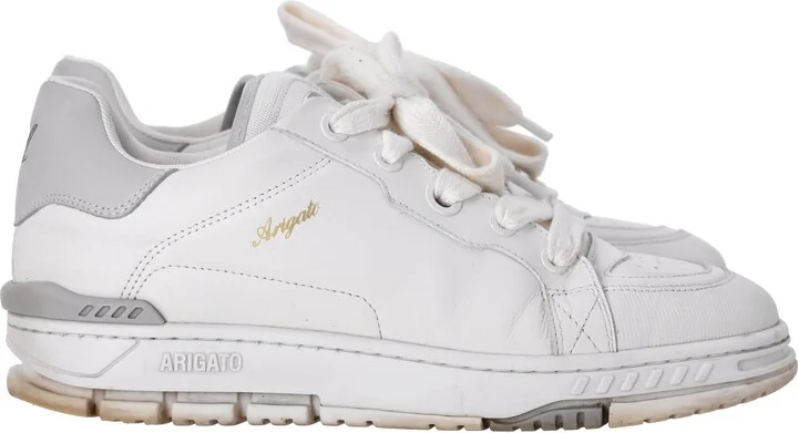 Area Haze Sneakers in White Leather
