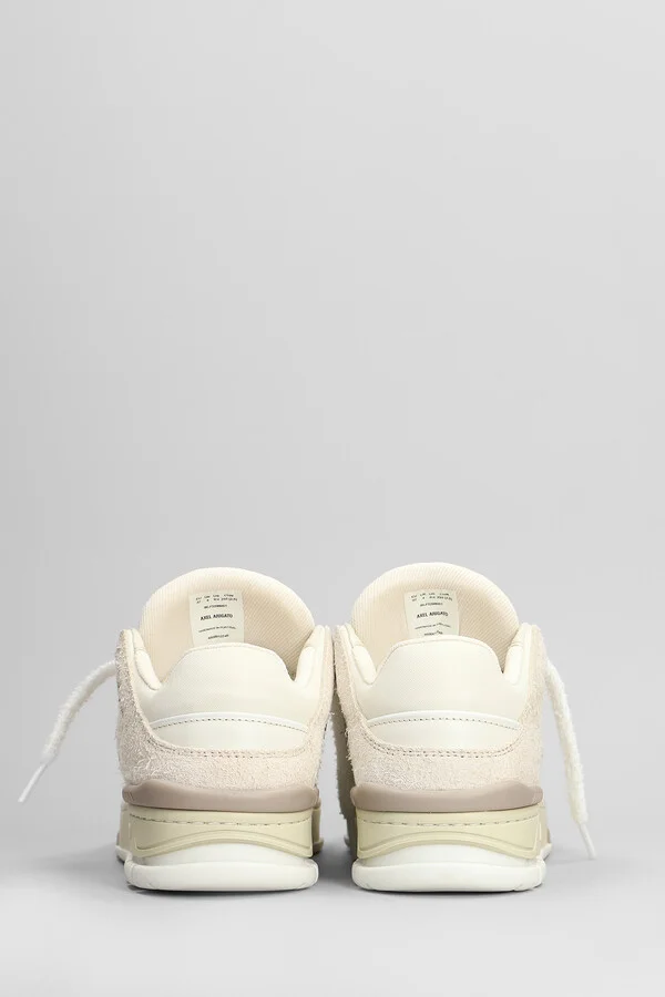 Area Lo Fluffy Sneakers In Beige Suede - Image 4