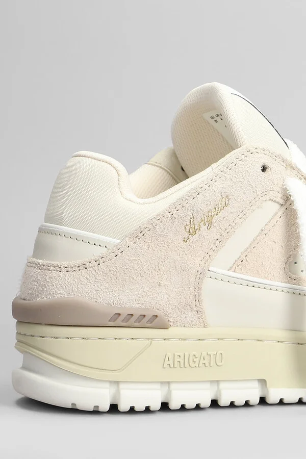 Area Lo Fluffy Sneakers In Beige Suede - Image 5