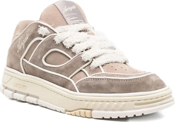 Area Lo leather panelled sneakers - Image 2