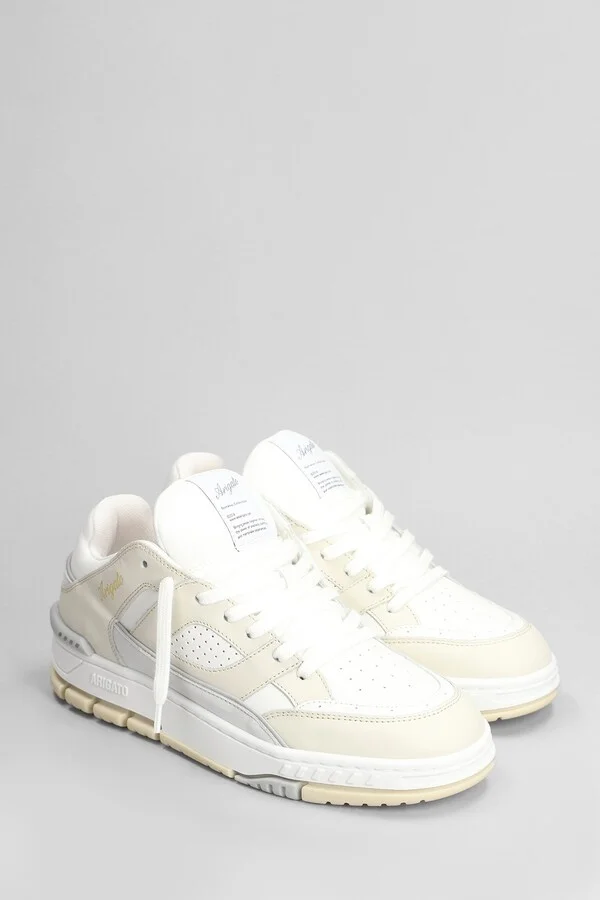 Area Lo Sneaker Sneakers In Beige Leather - Image 2