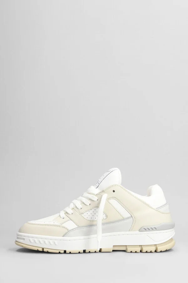Area Lo Sneaker Sneakers In Beige Leather - Image 3