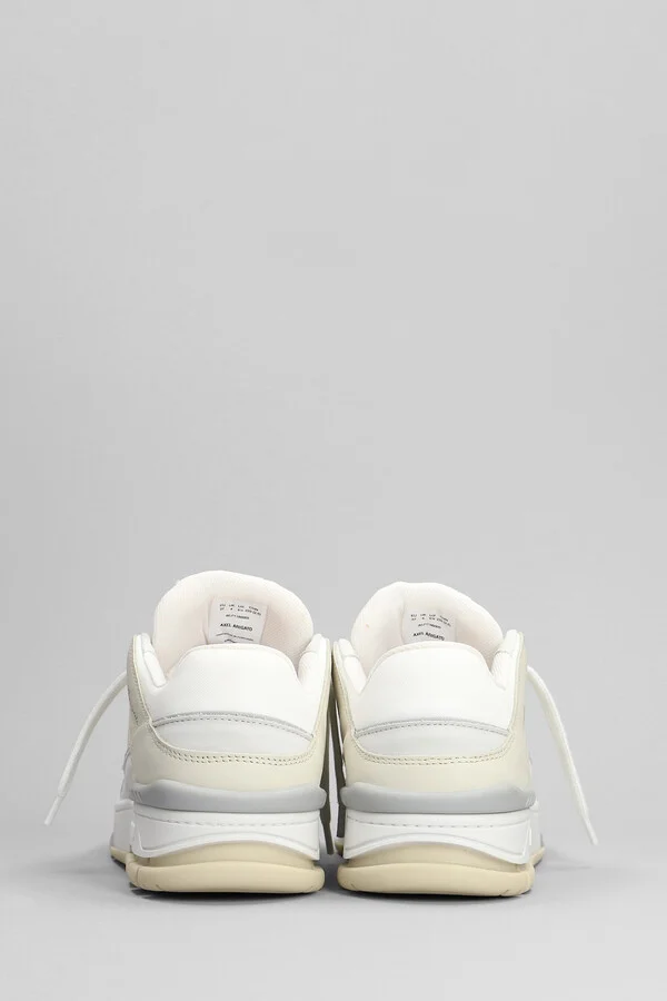 Area Lo Sneaker Sneakers In Beige Leather - Image 4