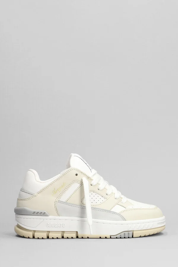 Area Lo Sneaker Sneakers In Beige Leather