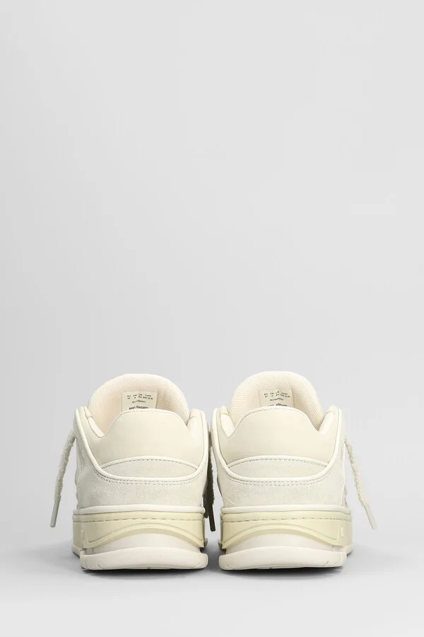 Area Lo Sneaker Sneakers In Beige Suede And Leather - Image 4