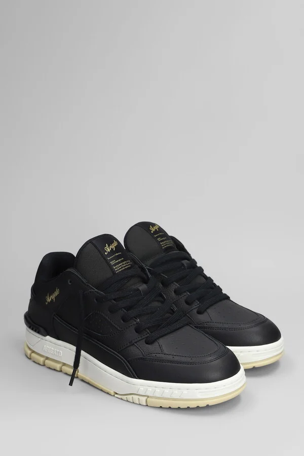 Area Lo Sneaker Sneakers In Black Leather - Image 2