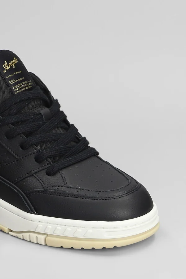 Area Lo Sneaker Sneakers In Black Leather - Image 5