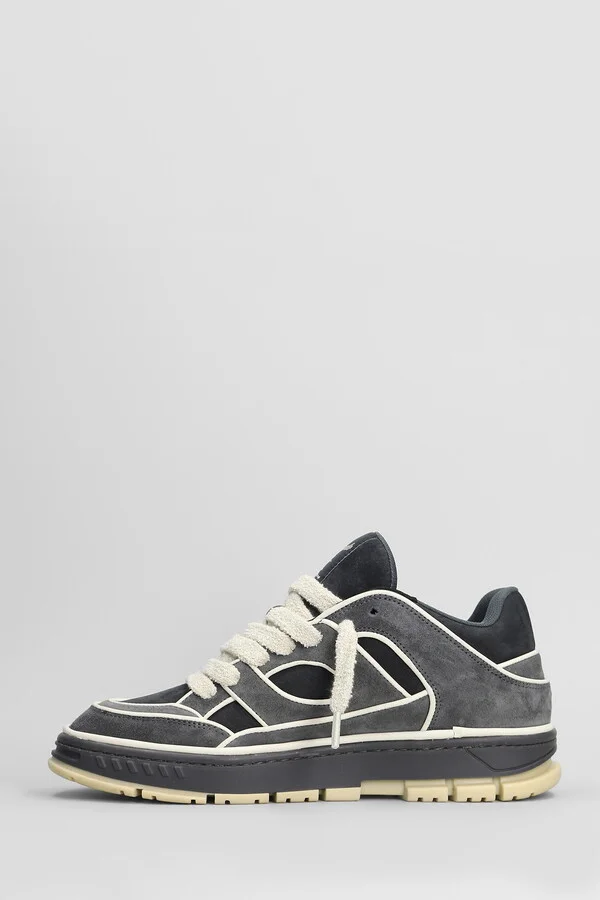 Area Lo Sneaker Sneakers In Black Suede - Image 3