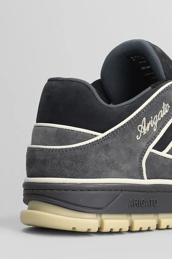 Area Lo Sneaker Sneakers In Black Suede - Image 5