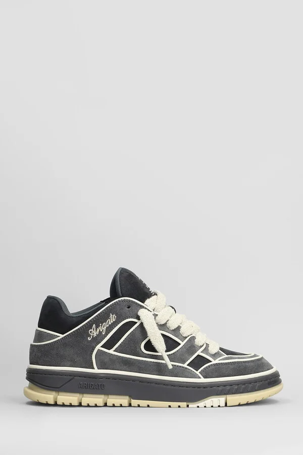 Area Lo Sneaker Sneakers In Black Suede