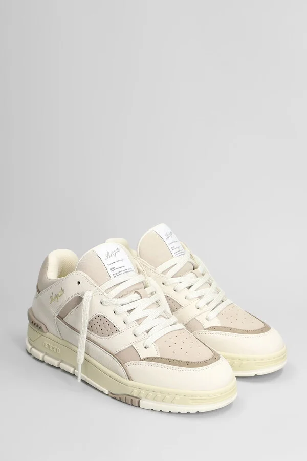 Area Lo Sneaker Sneakers In Taupe Leather - Image 2