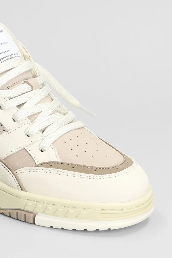 Area Lo Sneaker Sneakers In Taupe Leather - Image 5