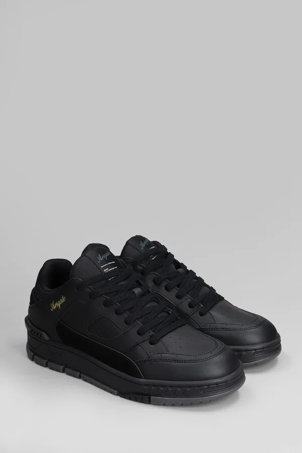 Area Lo Sneakers In Black Suede And Leather - Image 2