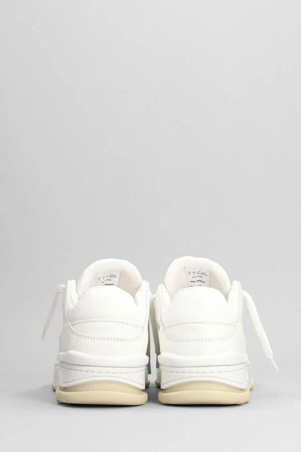 Area Lo Sneakers In White Leather - Image 4