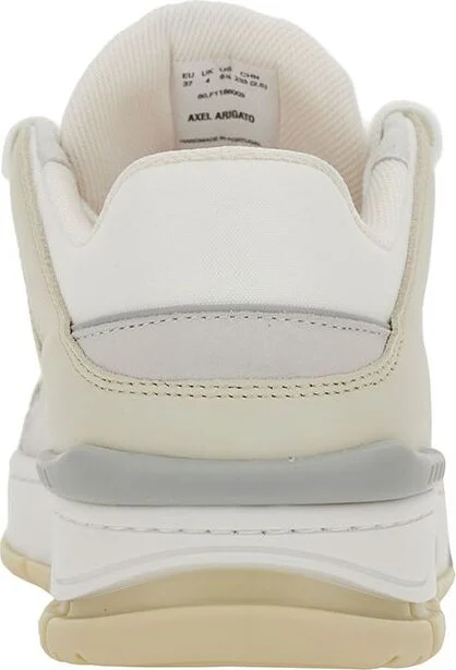 'Area Lo' White And Beige Sneakers With Logo Detail In Leather Blend Woman - Image 4