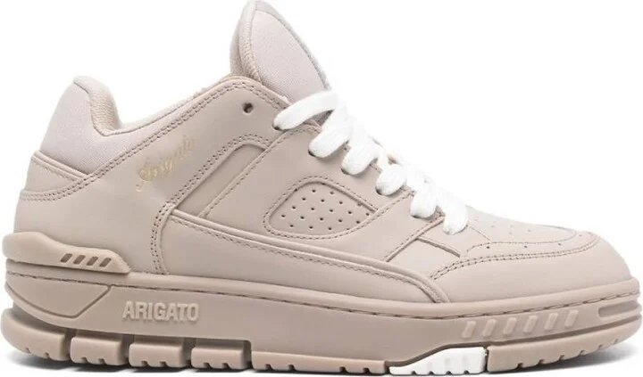 Area Low-Top Leather Sneakers