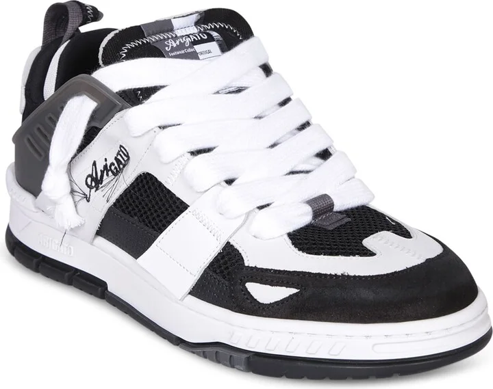 Area Patchwork Black/white Sneakers - Image 2