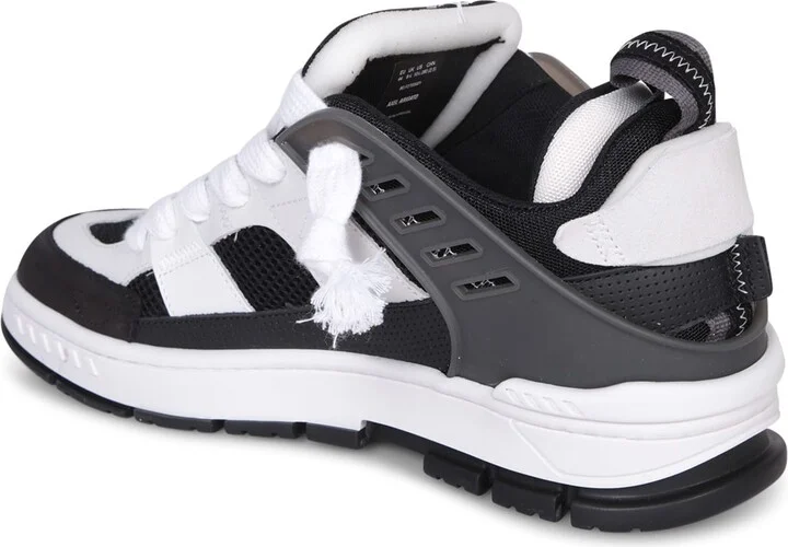 Area Patchwork Black/white Sneakers - Image 3