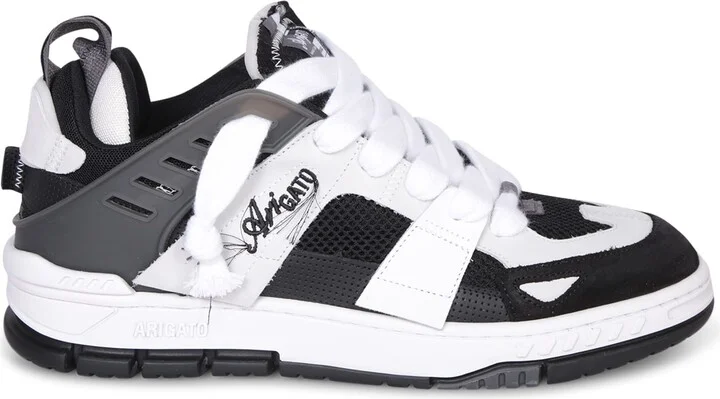 Area Patchwork Black/white Sneakers