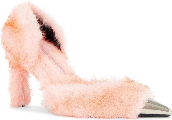 AREA X Sergio Rossi 95 Pump in Pink - Image 2