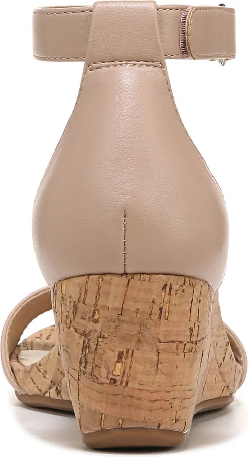 Areda Ankle Strap Wedge Sandal - Wide Width Available - Image 3